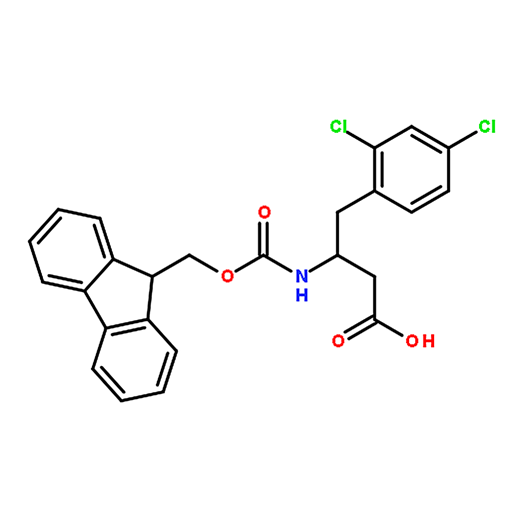 RHAWN (S)-3-((((9H-Fluoren-9-yl)methoxy)carbonyl)amino)-4-(2,4-dichlorophenyl)butanoic acid