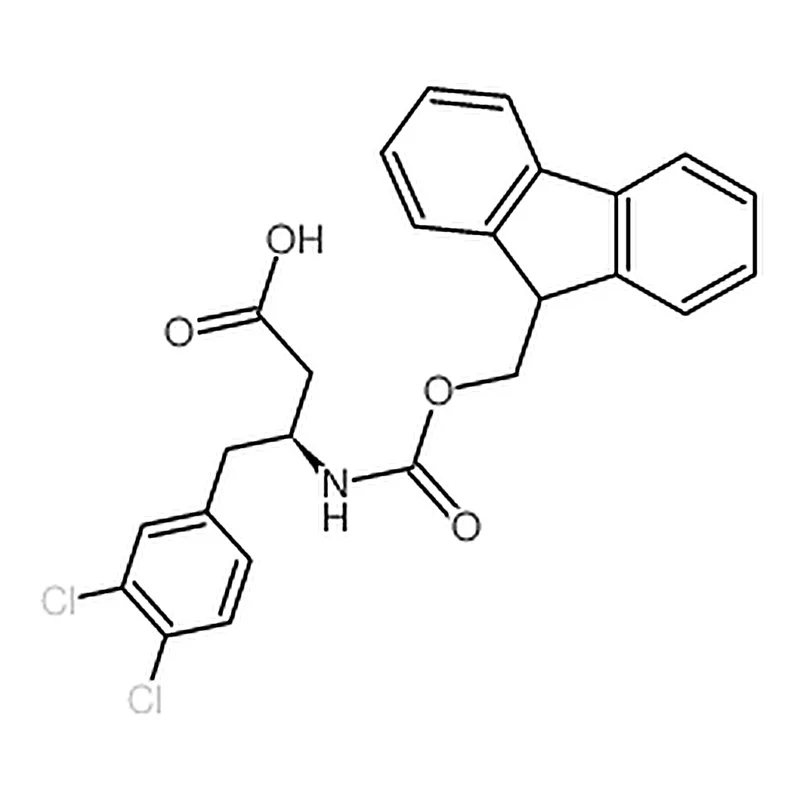 RHAWN (S)-3-((((9H-Fluoren-9-yl)methoxy)carbonyl)amino)-4-(3,4-dichlorophenyl)butanoic acid