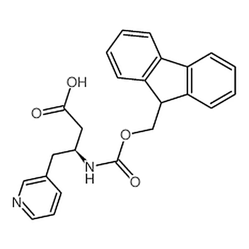 RHAWN (S)-3-((((9H-Fluoren-9-yl)methoxy)carbonyl)amino)-4-(pyridin-3-yl)butanoic acid