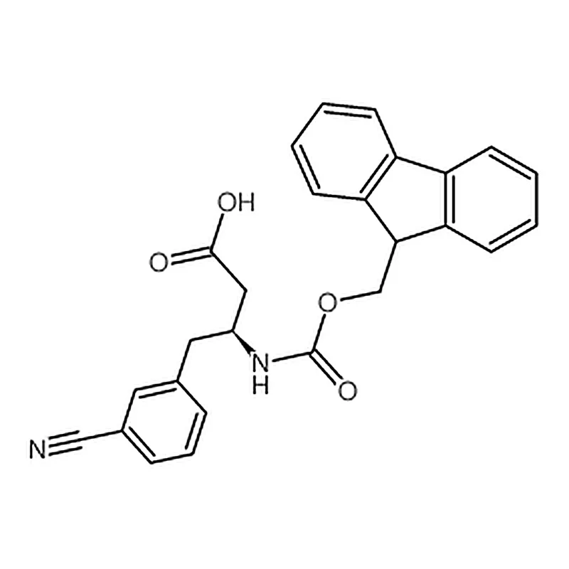RHAWN (S)-3-((((9H-Fluoren-9-yl)methoxy)carbonyl)amino)-4-(3-cyanophenyl)butanoic acid