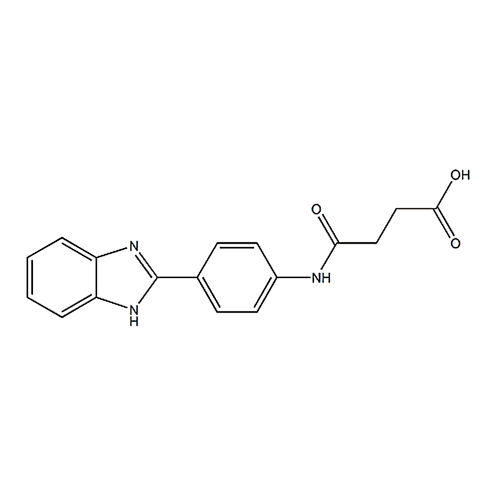 RHAWN 4-((4-(1H-Benzo[d]imidazol-2-yl)phenyl)amino)-4-oxobutanoic acid