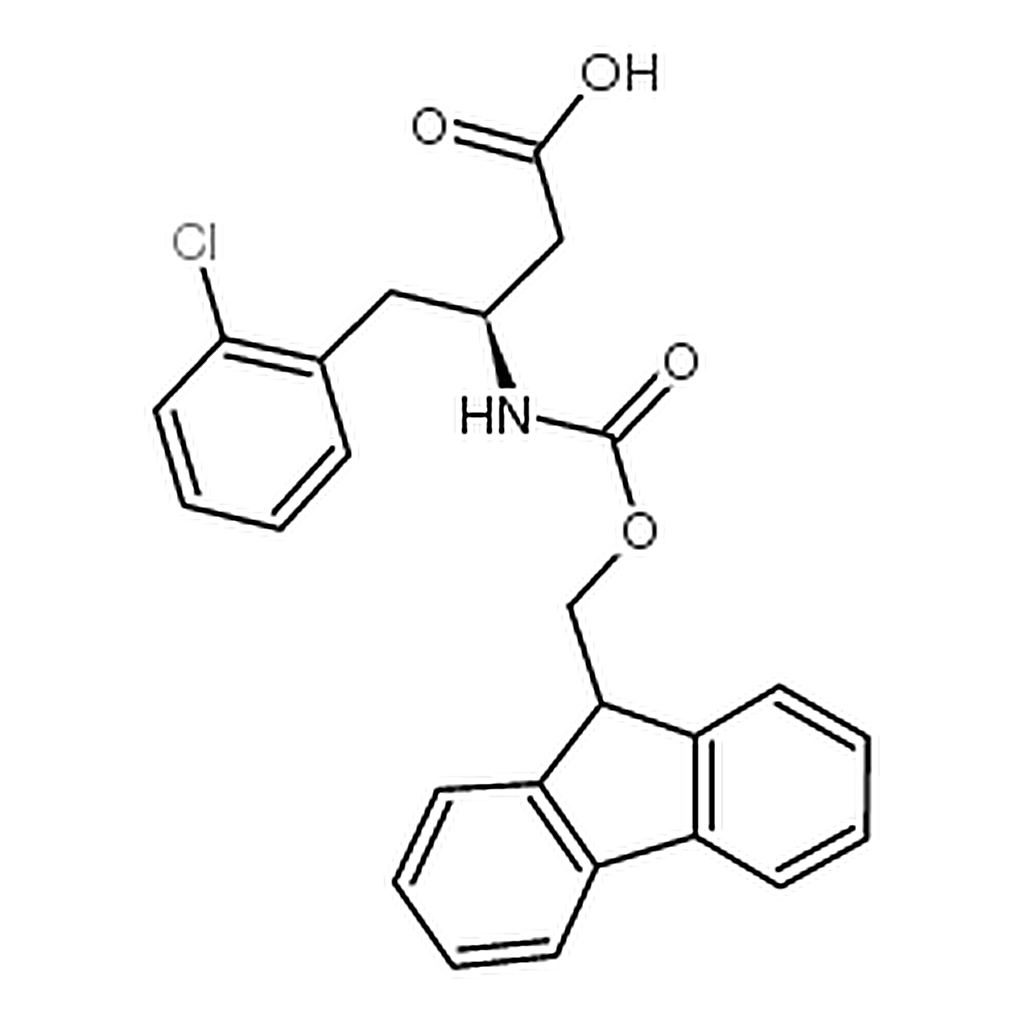 RHAWN (S)-3-((((9H-Fluoren-9-yl)methoxy)carbonyl)amino)-4-(2-chlorophenyl)butanoic acid