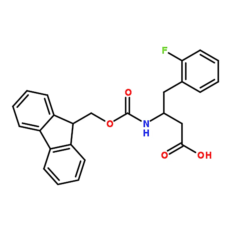 RHAWN (S)-3-((((9H-Fluoren-9-yl)methoxy)carbonyl)amino)-4-(2-fluorophenyl)butanoic acid