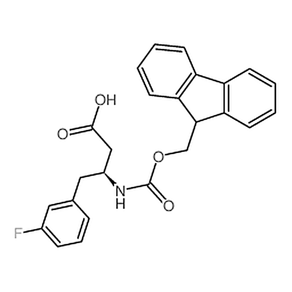 RHAWN (S)-3-((((9H-Fluoren-9-yl)methoxy)carbonyl)amino)-4-(3-fluorophenyl)butanoic acid
