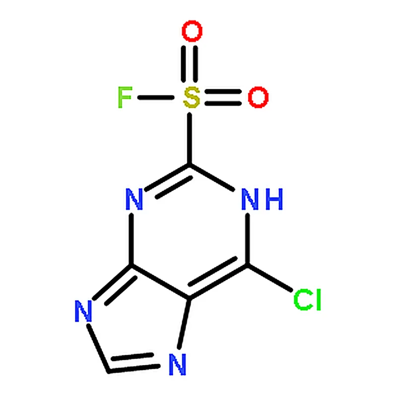 RHAWN 6-Chloro-1H-purine-2-sulfonyl fluoride