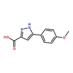 RHAWN 5-(4-Methoxyphenyl)-1H-pyrazole-3-carboxylic acid