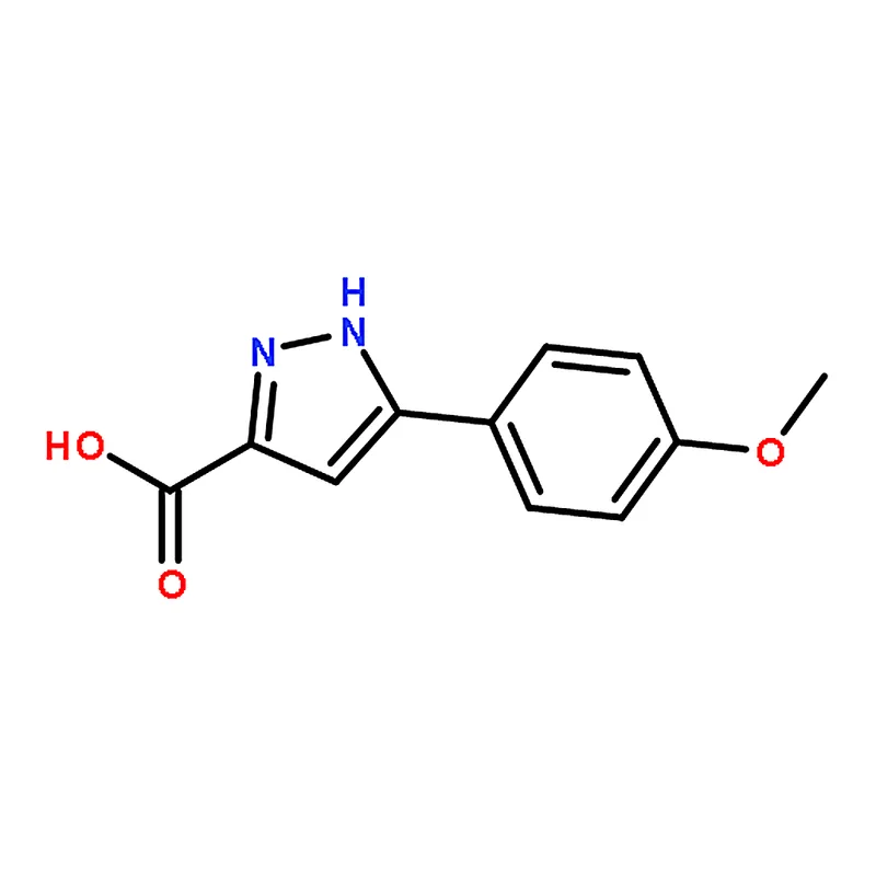 RHAWN 5-(4-Methoxyphenyl)-1H-pyrazole-3-carboxylic acid