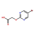 RHAWN 2-((5-Bromopyrimidin-2-yl)oxy)acetic acid