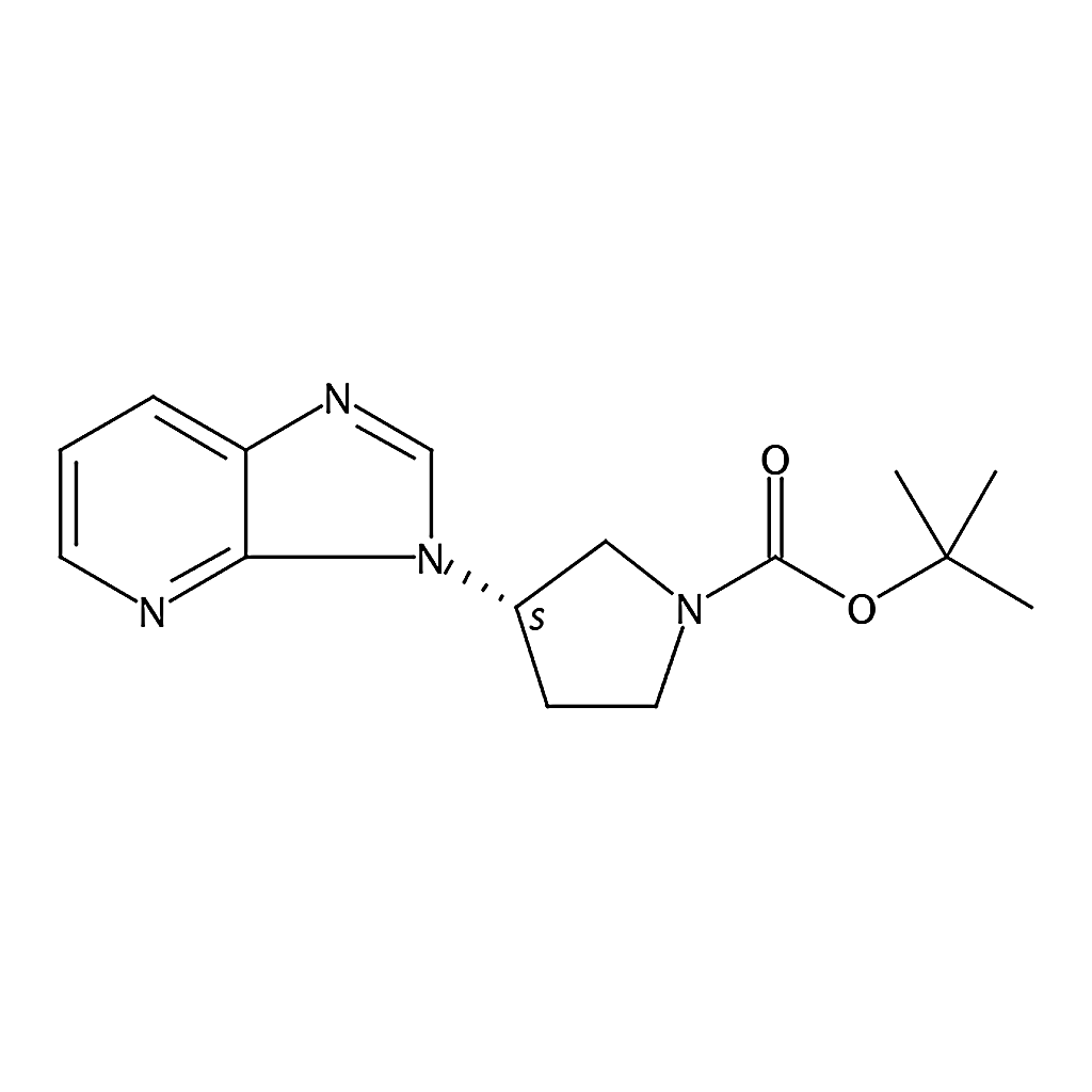 RHAWN (S)-tert-Butyl 3-(3H-imidazo[4,5-b]pyridin-3-yl)pyrrolidine-1-carboxylate