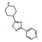 RHAWN 5-(Piperidin-4-yl)-3-(pyridin-4-yl)-1,2,4-oxadiazole