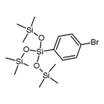 RHAWN 3-(4-Bromophenyl)-1,1,1,5,5,5-hexamethyl-3-((trimethylsilyl)oxy)trisiloxane