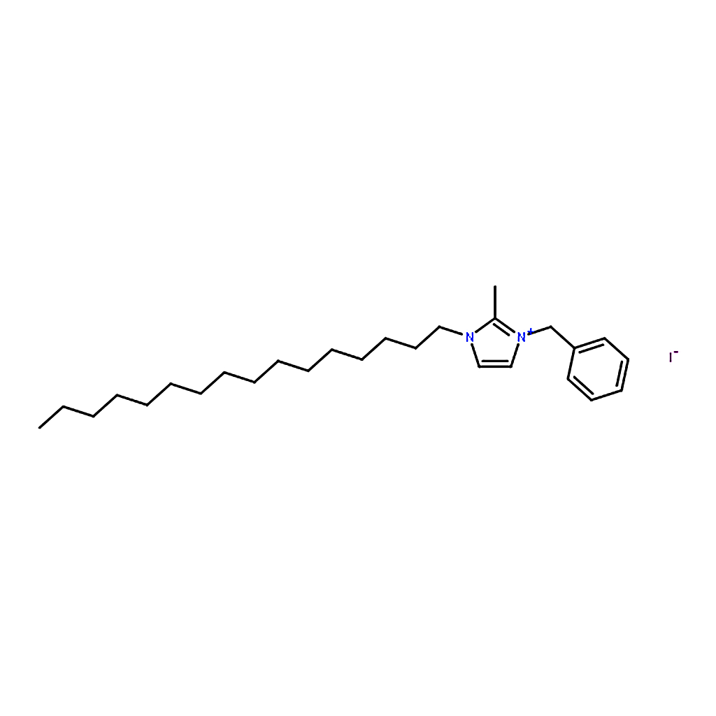RHAWN 3-Benzyl-1-hexadecyl-2-methyl-1H-imidazol-3-ium iodide