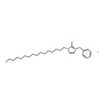 RHAWN 3-Benzyl-1-hexadecyl-2-methyl-1H-imidazol-3-ium iodide