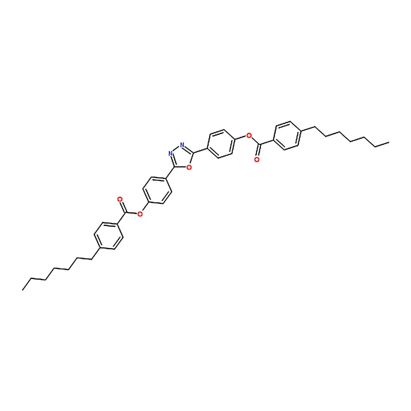 RHAWN (1,3,4-Oxadiazole-2,5-diyl)bis(4,1-phenylene) bis(4-heptylbenzoate)