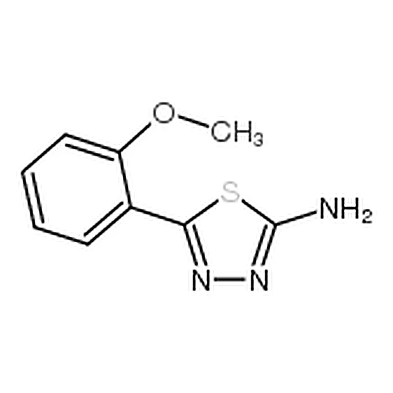 RHAWN 2-Amino-5-(2-methoxyphenyl)-1,3,4-thiadiazole