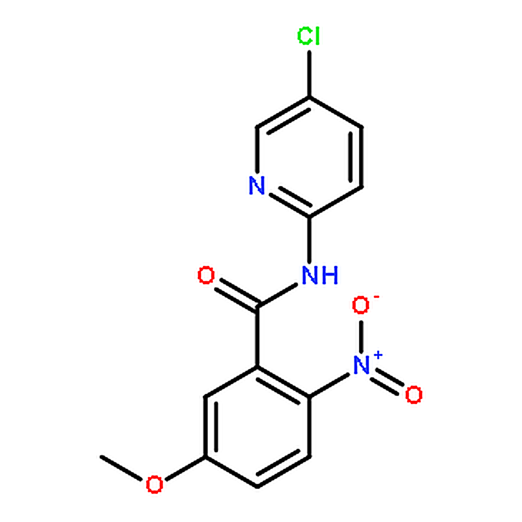 RHAWN 2-nitro-N-(5-chloro-pyridin-2-yl)-5-methoxy-benzamide