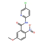 RHAWN 2-nitro-N-(5-chloro-pyridin-2-yl)-5-methoxy-benzamide