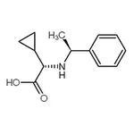 RHAWN (S)-2-Cyclopropyl-2-(((S)-1-phenylethyl)amino)acetic acid