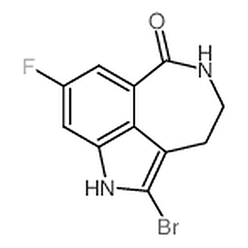 RHAWN 2-Bromo-8-fluoro-4,5-dihydro-1H-azepino[5,4,3-cd]indol-6(3H)-one