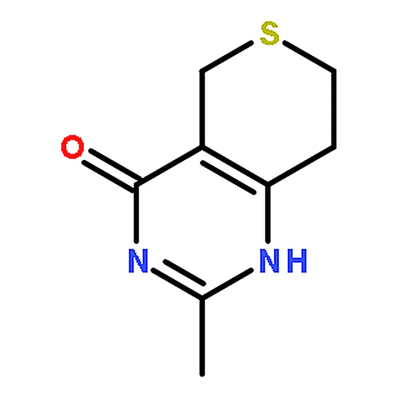 RHAWN 3,5,7,8-tetrahydro-2-methyl-4h-thiopyrano(4,3-d)pyrimidin-4-one