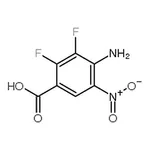 RHAWN 4-Amino-2,3-difluoro-5-nitrobenzoic acid