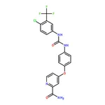 RHAWN 4-(4-(3-(4-Chloro-3-(trifluoromethyl)phenyl)ureido)phenoxy)picolinamide