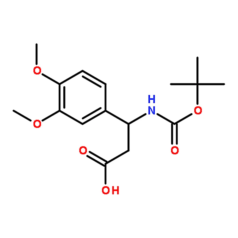 RHAWN 3-((tert-Butoxycarbonyl)amino)-3-(3,4-dimethoxyphenyl)propanoic acid