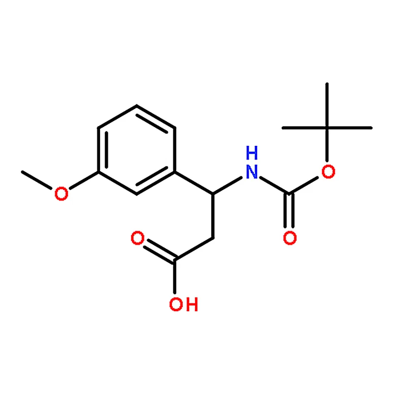 RHAWN 3-((tert-Butoxycarbonyl)amino)-3-(3-methoxyphenyl)propanoic acid