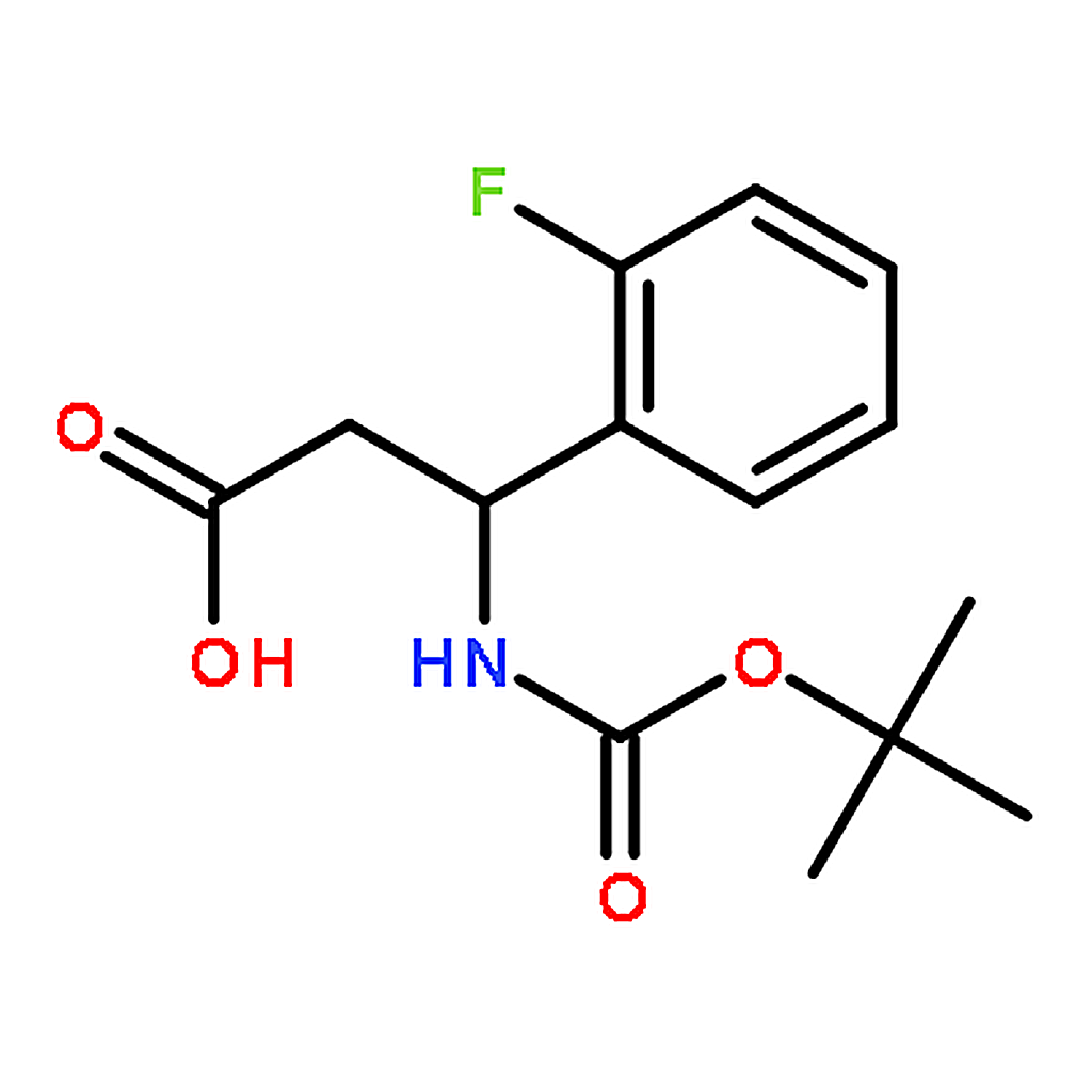 RHAWN 3-(Boc-amino)-3-(2-fluorophenyl)propionic Acid