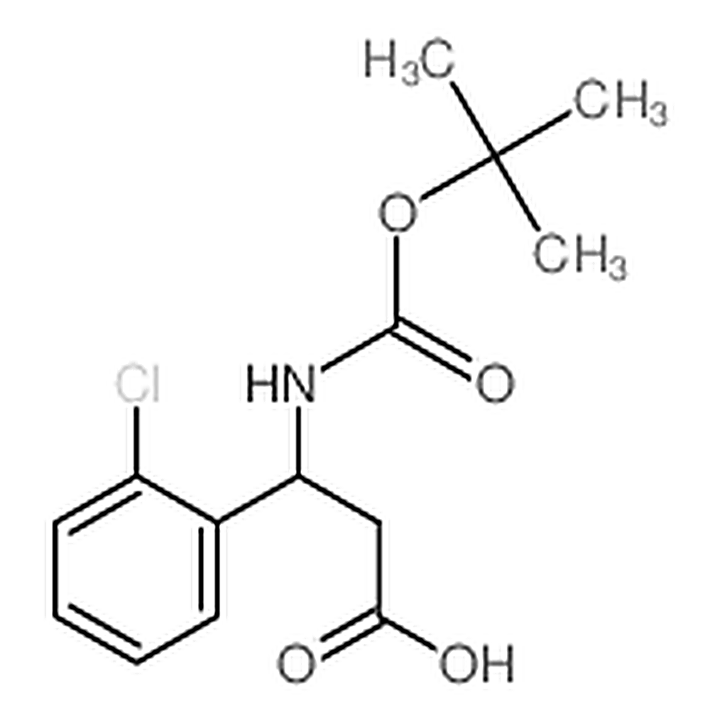 RHAWN 3-((tert-Butoxycarbonyl)amino)-3-(2-chlorophenyl)propanoic acid