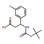 RHAWN 3-tert-Butoxycarbonylamino-3-(3-chlorophenyl)propionic acid