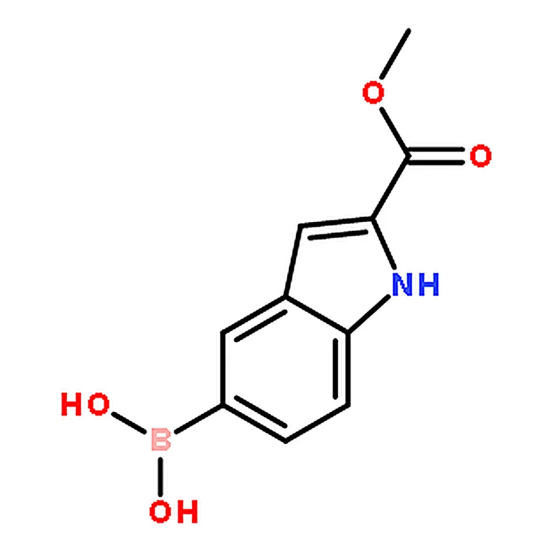 RHAWN (2-(Methoxycarbonyl)-1H-indol-5-yl)boronic acid