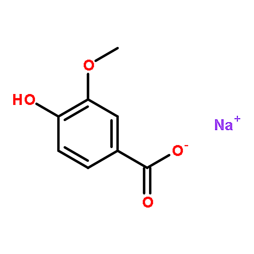 RHAWN Sodium 4-Hydroxy-3-methoxybenzoate