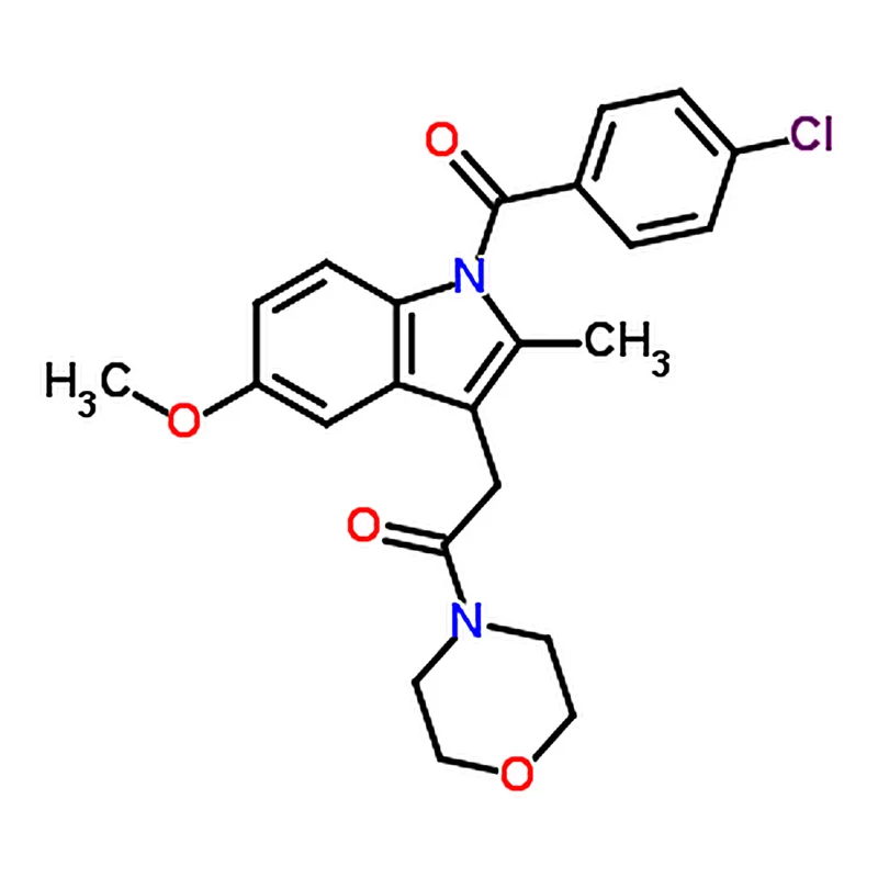 RHAWN 2-(1-(4-Chlorobenzoyl)-5-methoxy-2-methyl-1H-indol-3-yl)-1-morpholinoethanone
