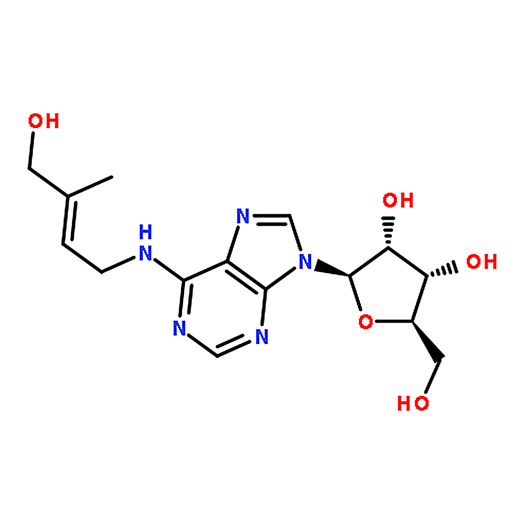 RHAWN (2R,3R,4S,5R)-2-(6-(((E)-4-Hydroxy-3-methylbut-2-en-1-yl)amino)-9H-purin-9-yl)-5-(hydroxymet