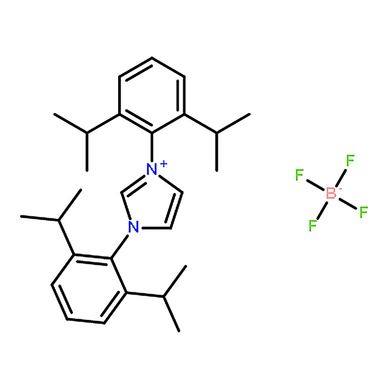 RHAWN 1,3-Bis(2,6-diisopropylphenyl)-1H-imidazol-3-ium tetrafluoroborate