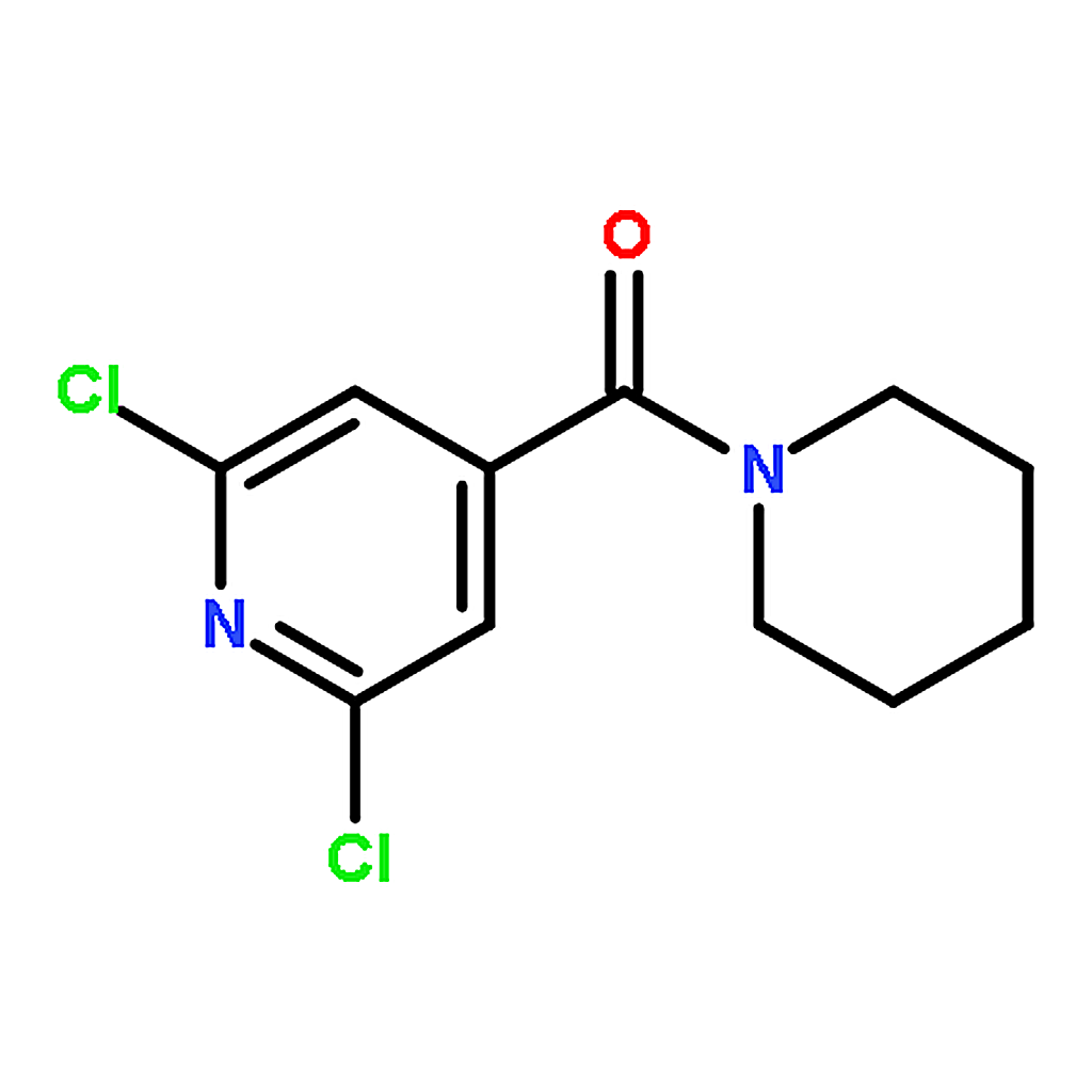 RHAWN 2，6-Dichloro-4-(piperidin-1-ylcarbonyl)pyridine