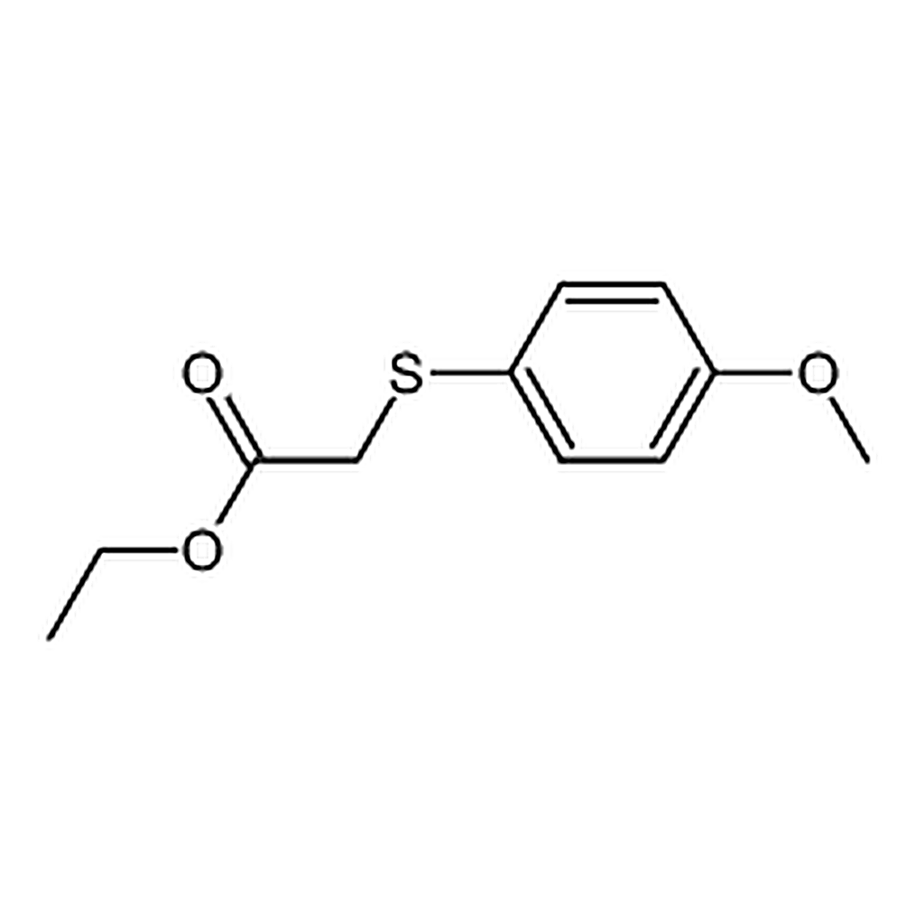 RHAWN Ethyl 2-(4-methoxyphenyl)sulfanylacetate