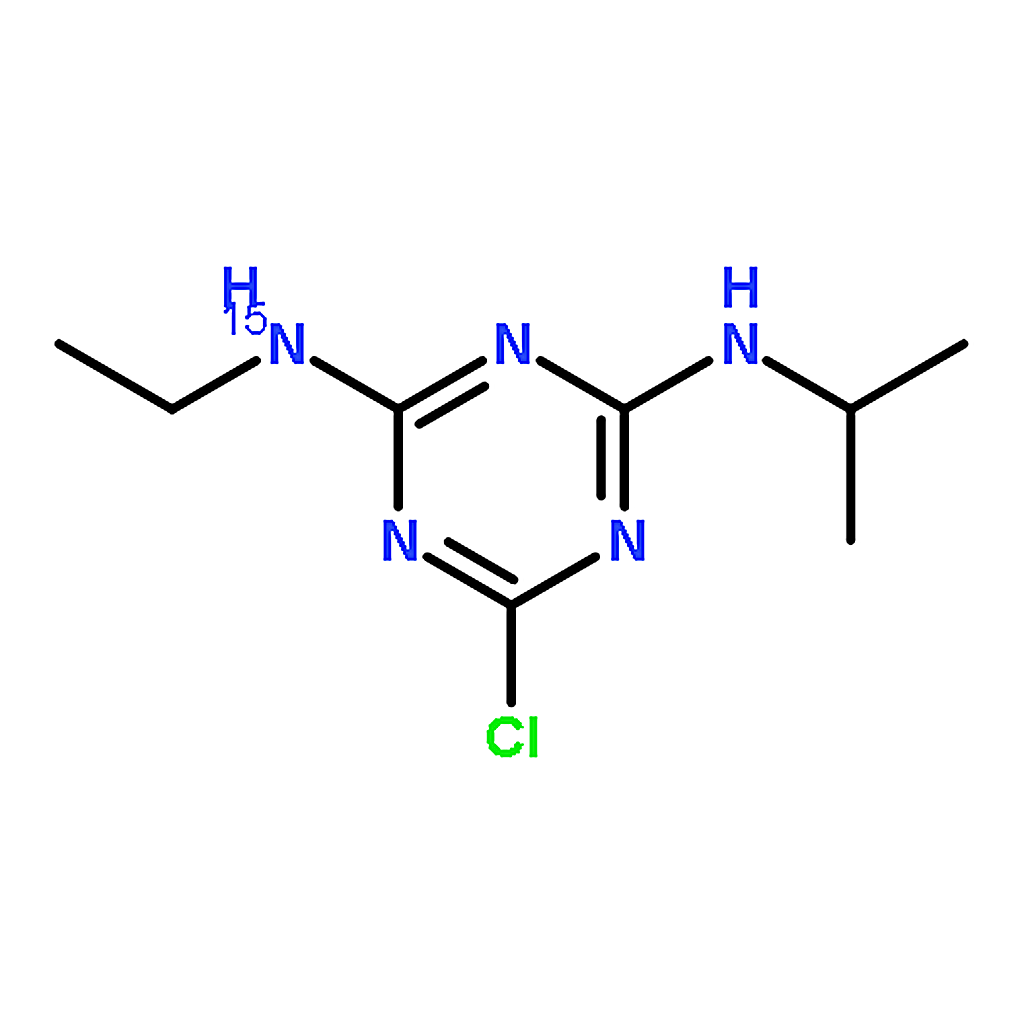 RHAWN 2-Chloro-4-ethylamino-N-6-isopropylamino-1，3，5-triazine
