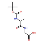 RHAWN (S)-2-(2-((tert-Butoxycarbonyl)amino)propanamido)acetic acid