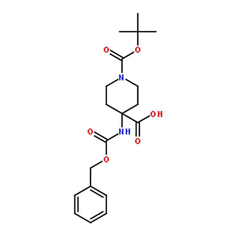 RHAWN 4-(((Benzyloxy)carbonyl)amino)-1-(tert-butoxycarbonyl)piperidine-4-carboxylic acid