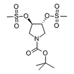 RHAWN (3R,4R)-tert-Butyl 3,4-bis((methylsulfonyl)oxy)pyrrolidine-1-carboxylate
