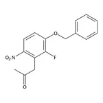 RHAWN 1-(3-(benzyloxy)-2-fluoro-6-nitrophenyl)propan-2-one