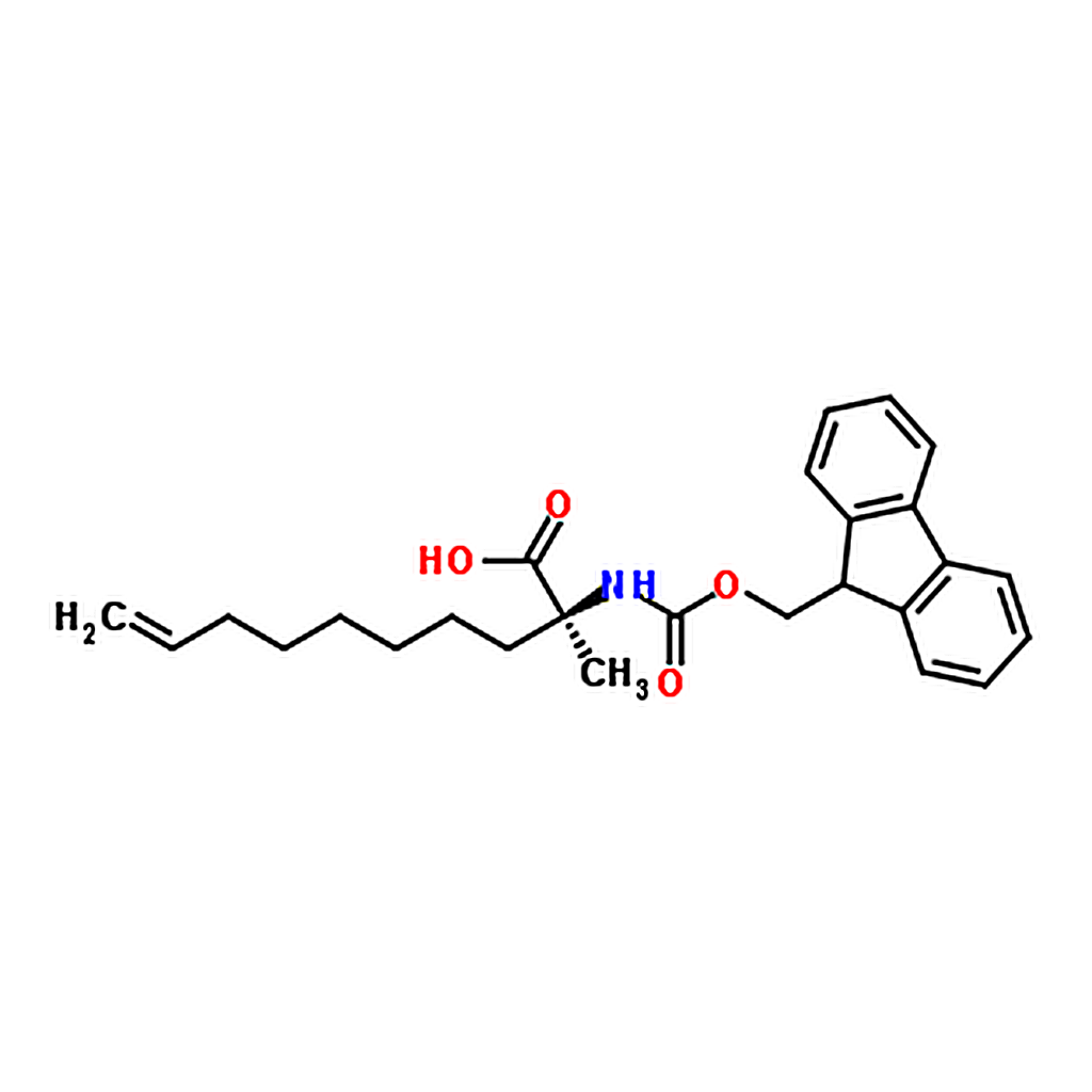RHAWN (S)-2-((((9H-Fluoren-9-yl)methoxy)carbonyl)amino)-2-methyldec-9-enoic acid