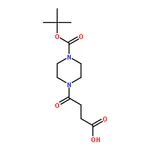 RHAWN 4-(4-(tert-Butoxycarbonyl)piperazin-1-yl)-4-oxobutanoic acid