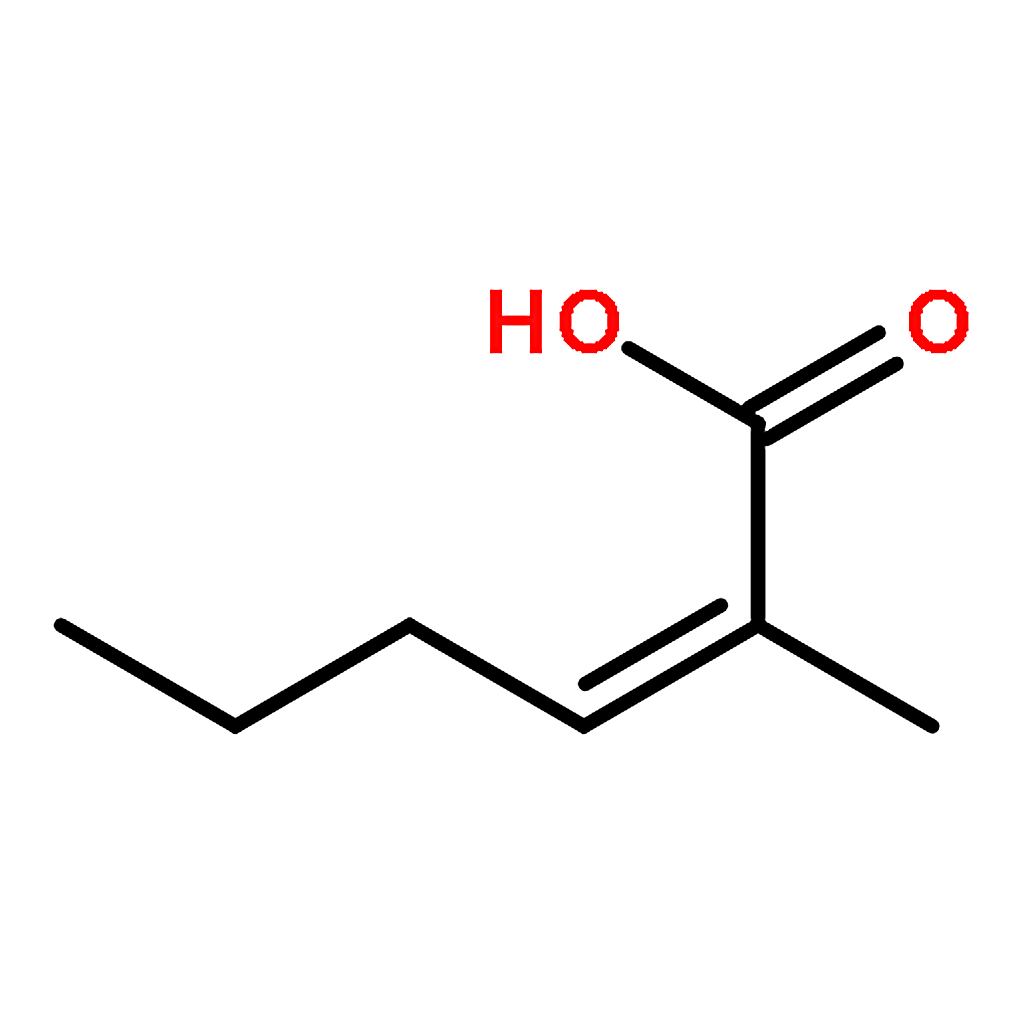 RHAWN 2-Methylhex-2-enoic acid