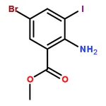 RHAWN Methyl 2-amino-5-bromo-3-iodobenzoate