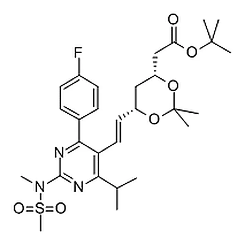 RHAWN tert-Butyl 2-((4R,6S)-6-((E)-2-(4-(4-fluorophenyl)-6-isopropyl-2-(N-methylmethylsulfonamido)
