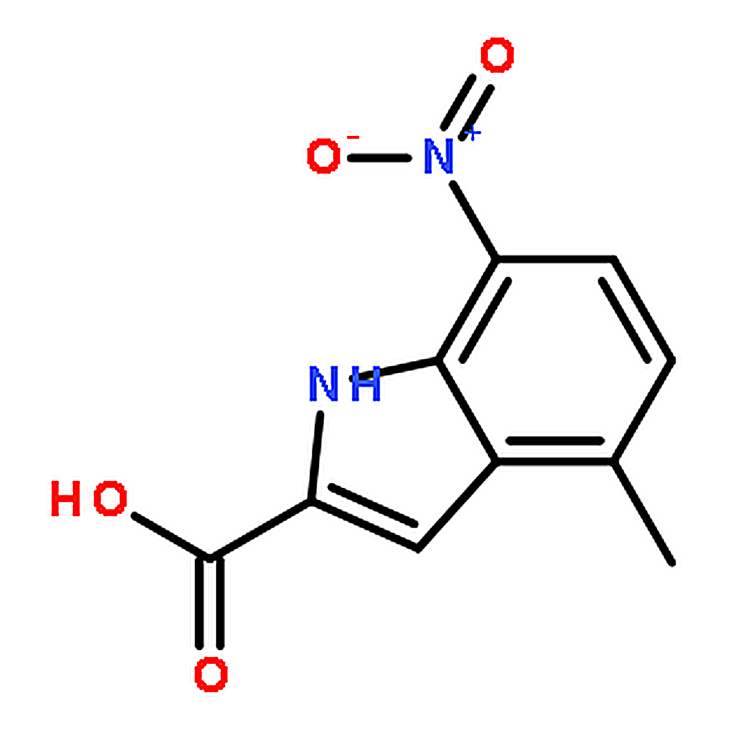 RHAWN 4-Methyl-7-nitro-1H-indole-2-carboxylic acid