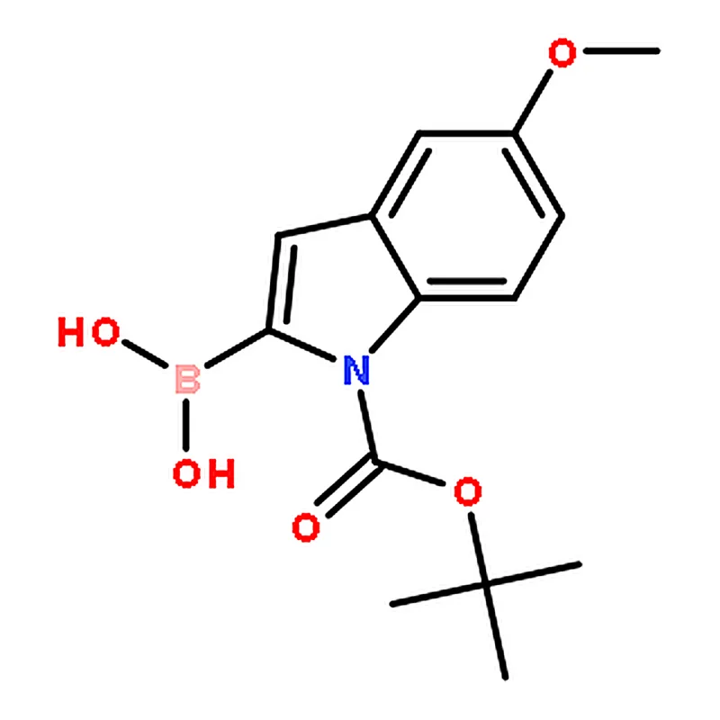 RHAWN 1-Boc-5-methoxyindole-2-boronic acid